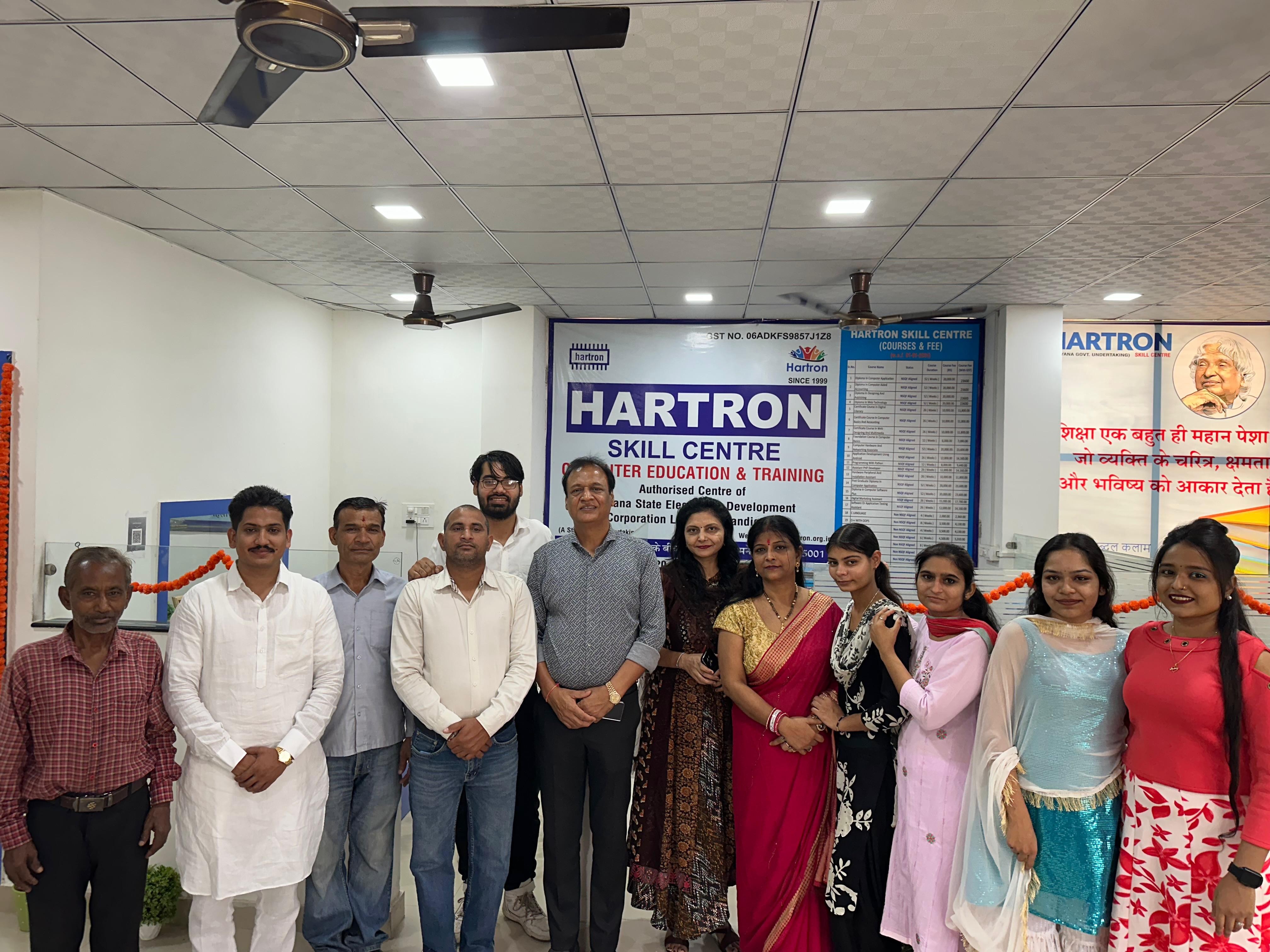 Computer lab at Hartron Hisar